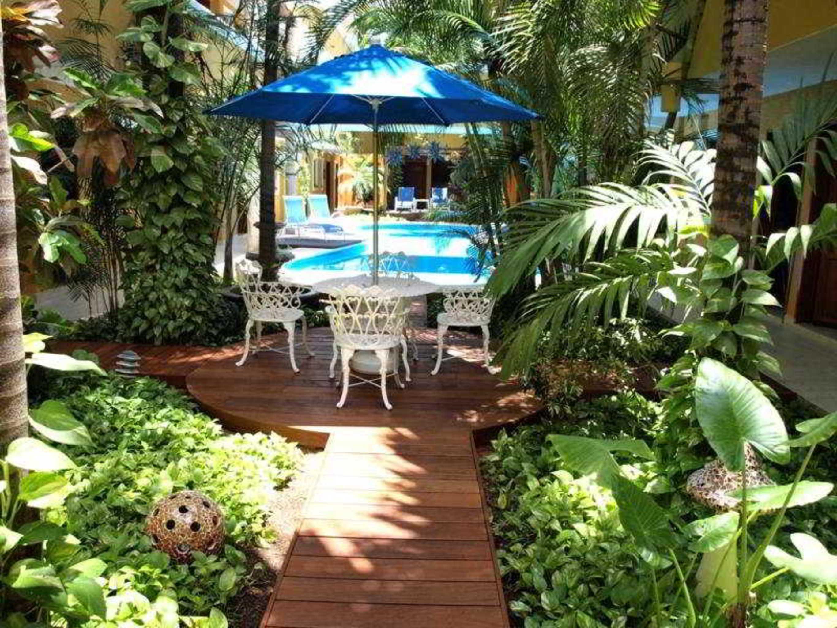 Hotel Las Golondrinas بلايا ديل كارمن المطعم الصورة